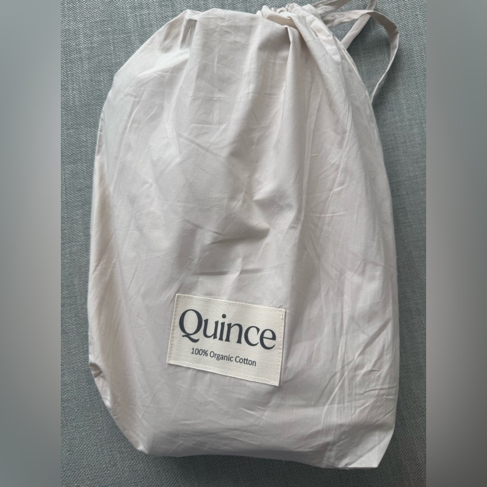 NWOT Quince Organic Cotton Duvet Cover